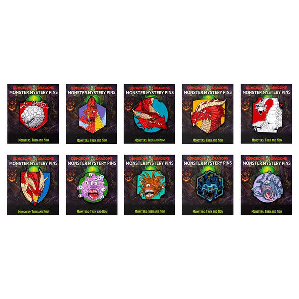 Sirius Dice Dungeons & Dragons Monster Mystery Pins Collection