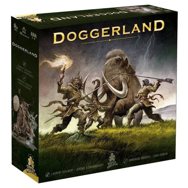 Super Meeple Doggerland Board Game Lead Tribe Survive Seasons