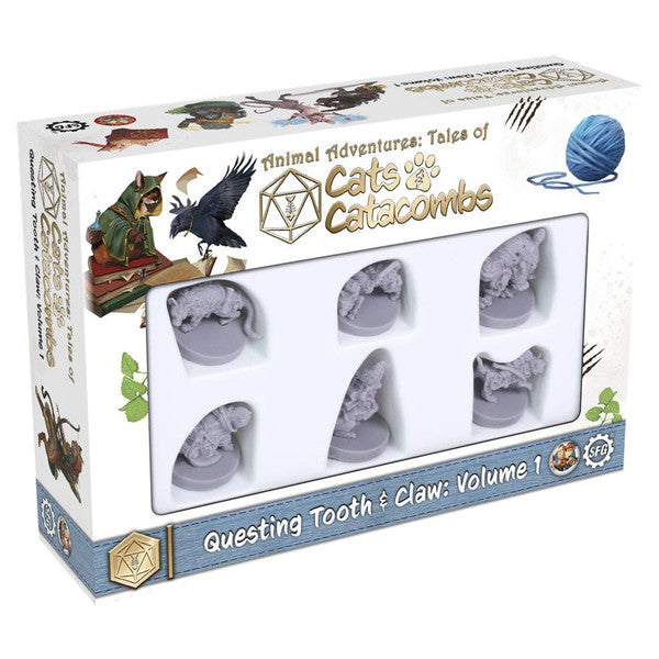 Steamforged Games Ltd. Steamforged Games Ltd Cats Catacombs Questing Tooth Claw