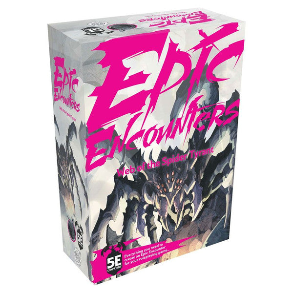 Steamforged Games Ltd. Epic Encounters Web of the Spider Tyrant Miniature Main image