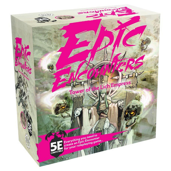 Steamforged Games Ltd. Epic Encounters Tower of the Lich Empress Game Main image