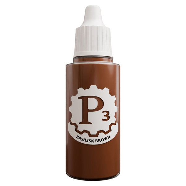 Steamforged Games Ltd. P3 Basilisk Brown Paint 18ml 2025 Edition