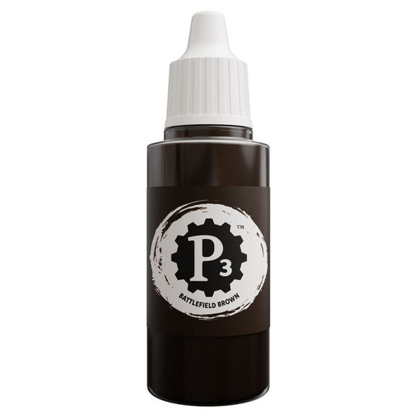 Steamforged Games Ltd. P3 Paint 18ml Battlefield Brown Edition 2025
