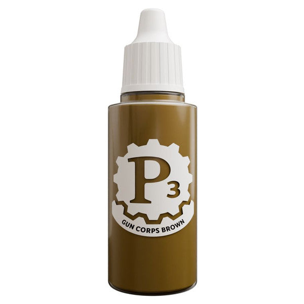 Steamforged Games Ltd. P3 Paint Edition 18ml Gun Corps Brown 2025