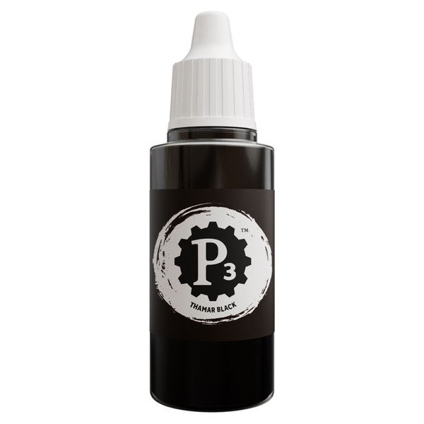 Steamforged Games Ltd. P3 Paint 18ml Thamar Black Edition 2025