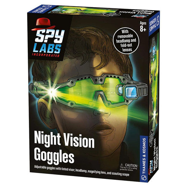 Thames & Kosmos Spy Labs Night Vision Goggles Surveillance Detective Gear