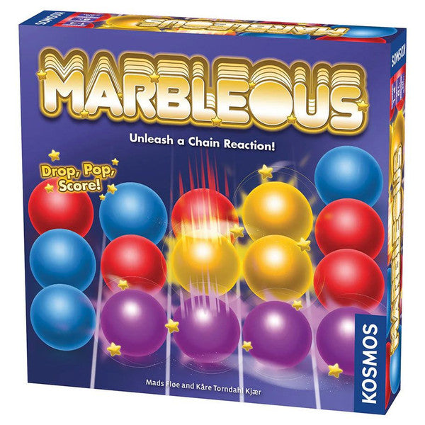 Thames & Kosmos Colorful Marble Strategy Game Marbleous