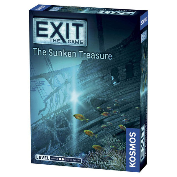 Thames & Kosmos Exit Sunken Treasure Family Escape Room Ages 10+