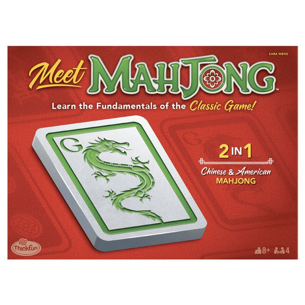 ThinkFun Meet Mahjong Family Board Game Memory Enhancer Main image