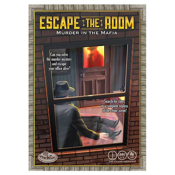 ThinkFun Escape the Room Murder in the Mafia Brain Teaser