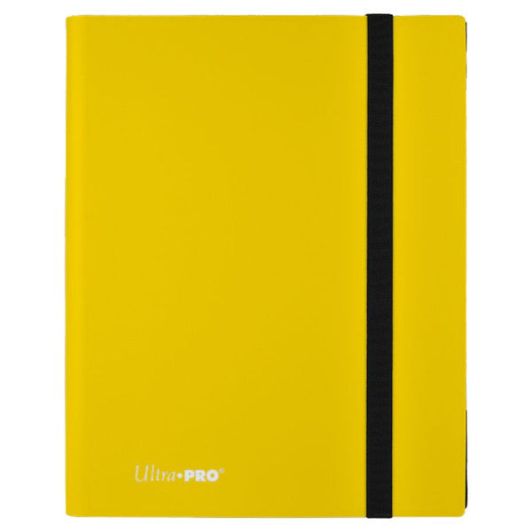 Ultra Pro 9-Pocket Pro Eclipse Lemon Yellow Trading Card Binder Main image