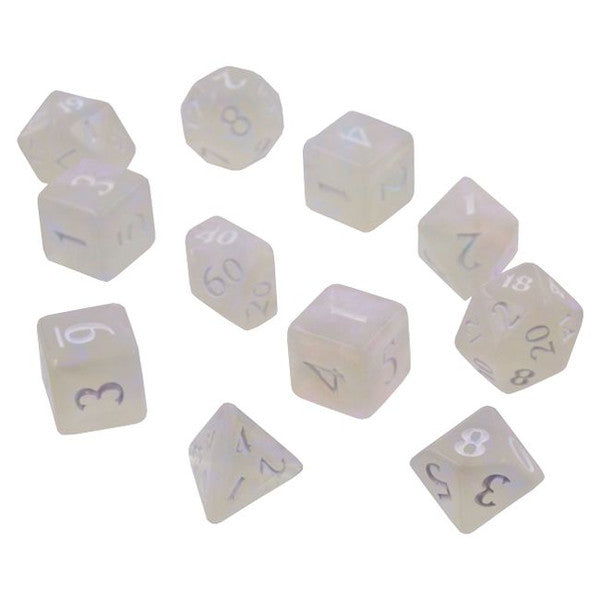 Ultra Pro With Eclipse 11 Dice Set Arctic White For Card Games Main image