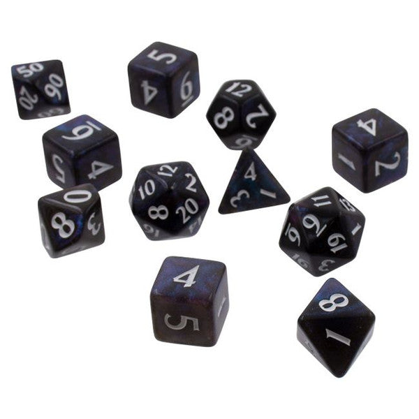 Ultra Pro With Eclipse 11 Dice Set Jet Black For Card Games