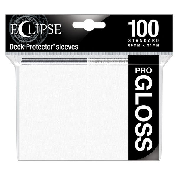 Ultra Pro Deck Protector Eclipse Gloss Arctic White 100