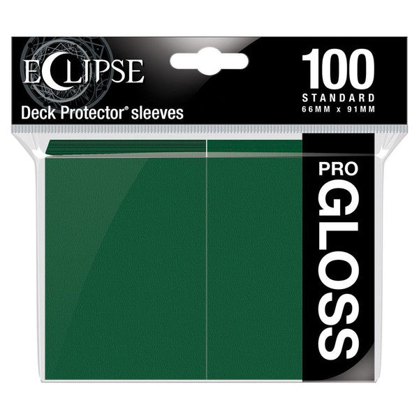 Ultra Pro Deck Protector Eclipse Gloss Forest Green Standard Sleeves Main image