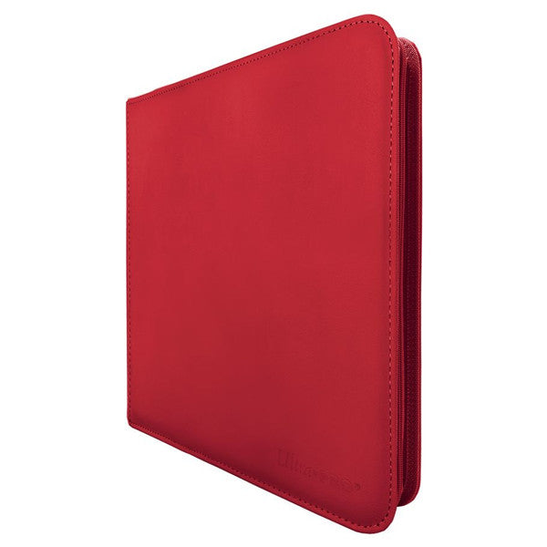 Ultra Pro Binder 12-Pocket Pro Zippered Vivid Red Binder M