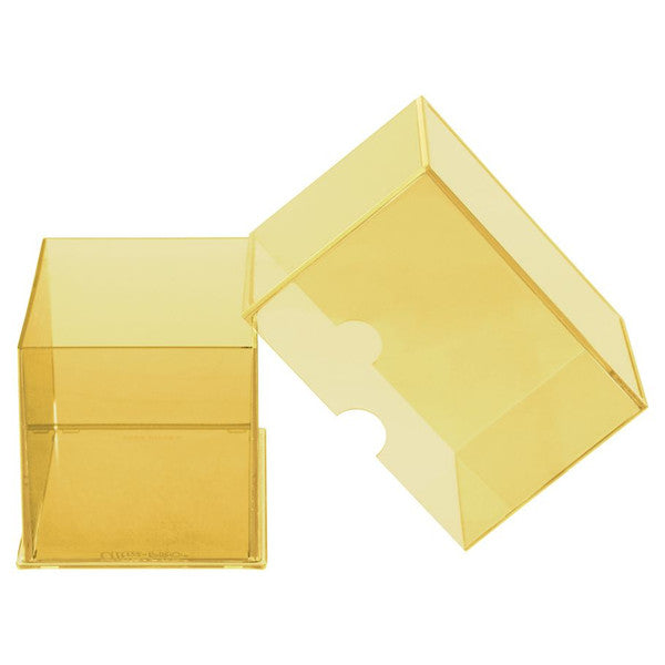 Ultra Pro Deck Box Eclipse 2-Piece Lemon Yellow Game Set