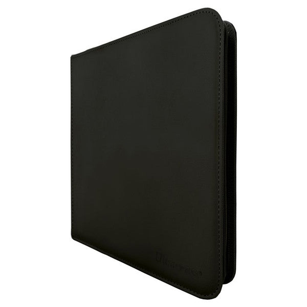 Ultra Pro Vivid 12Pocket Zippered Probinder Black Protect And Store Your Valuabl