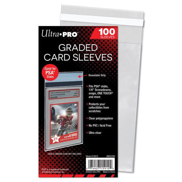 Ultra Pro Card Supplies Psa Graded Standard Sleeves [100 Count] Main image