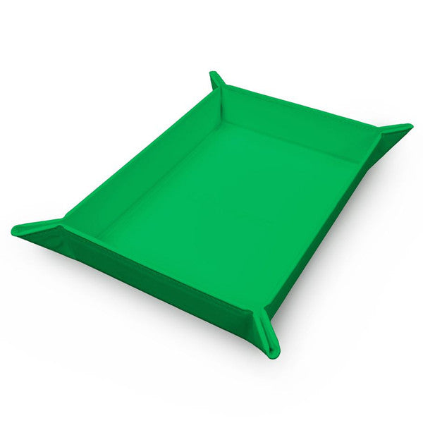 Ultra Pro Foldable Dice Tray Vivid Green Magnetic Mat Main image