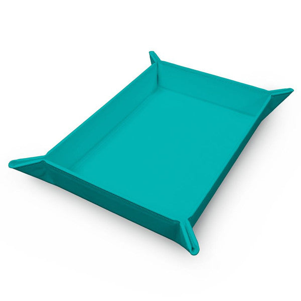 Ultra Pro Foldable Dice Tray Vivid Teal Magnetic Mat Main image