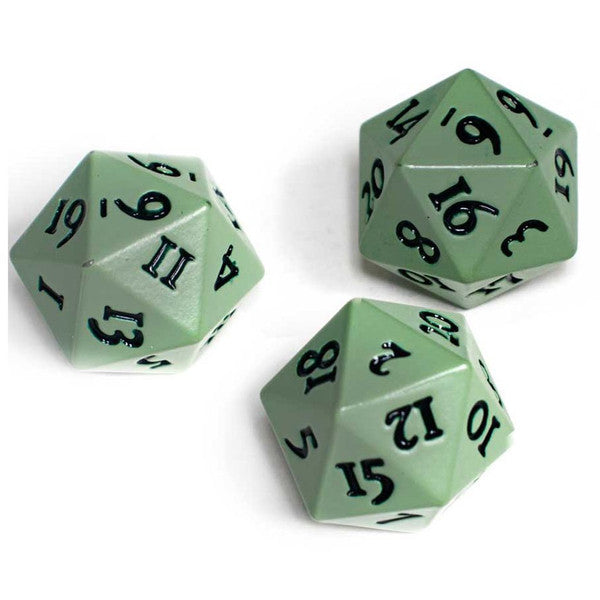 Ultra Pro Vivid Heavy Metal D20 Cool Matcha Dice Main image