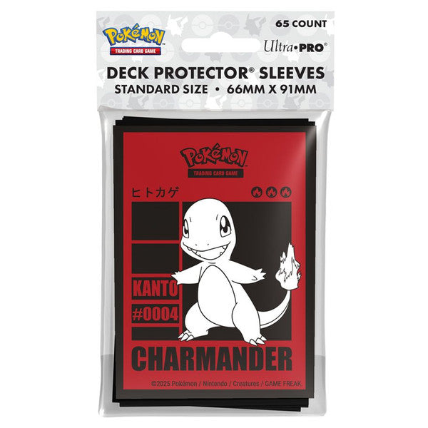 Ultra Pro Deck Protector Pokemon Charmander 65ct Sleeves Card Main image