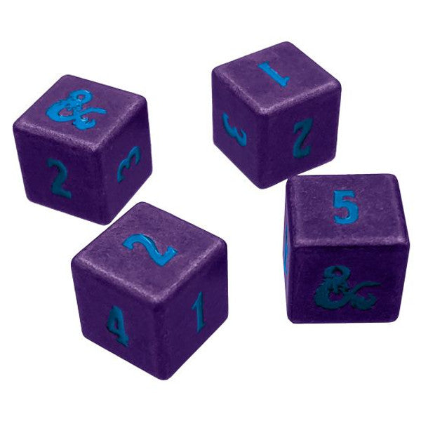 Ultra Pro Heavy Metal D6 Phandelver Royal Purple Sky Blue Dnd Main image