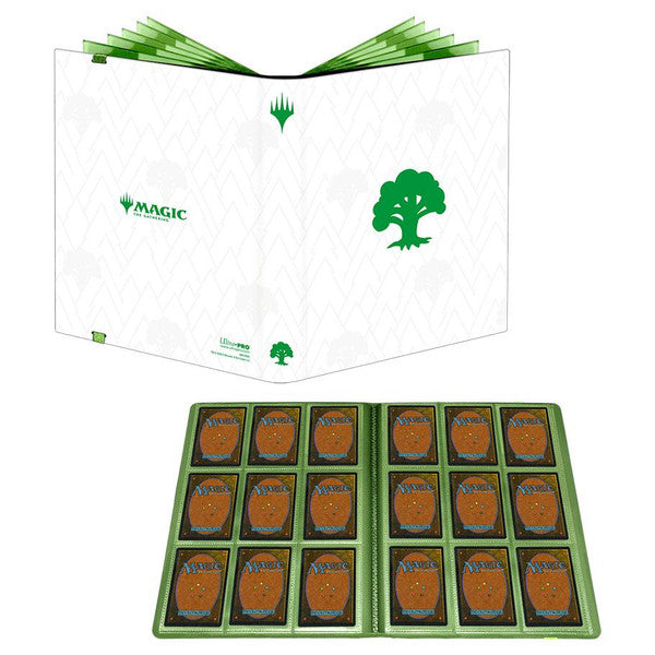 Ultra Pro Durable Binder 9-Pocket Pro Magic The Gathering Mana 8 Forest
