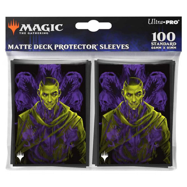 Ultra Pro Deck Protector 100ct Sleeves Magic The Gathering Duskmourn Kaito Bane Main image