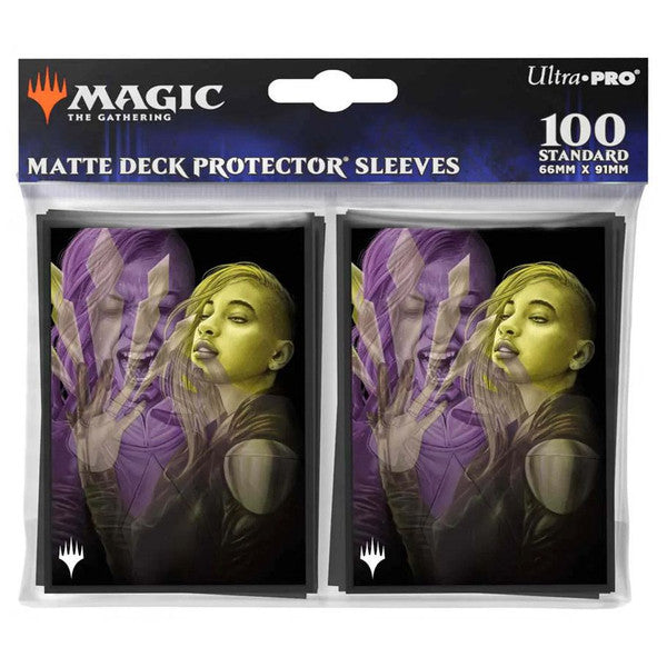 Ultra Pro Deck Protector 100ct Sleeves Magic The Gathering Duskmourn Niko Light