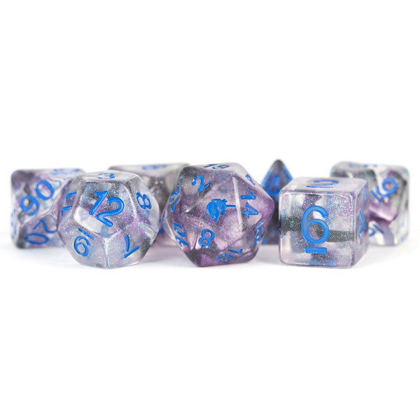 FanRoll by MDG Unicorn Resin Stellar Storm Poly Dice Set Main image
