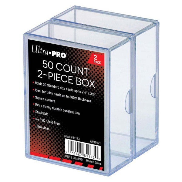 Ultra Pro 50Count 2Piece Case 2Packplastic Main image