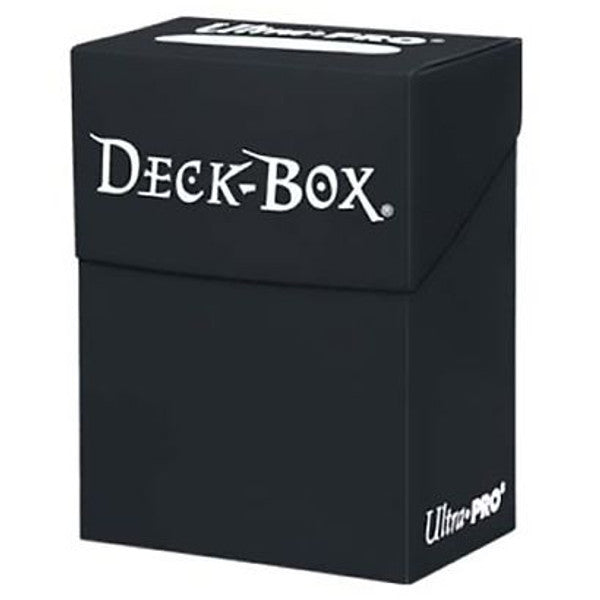 Ultra Pro Deck Box Pro 80+ Solid Black Card Holder Main image