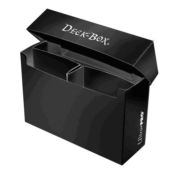 Ultra Pro Deck Box Black Oversized 3-Compartment Count