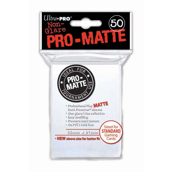 Ultra Pro Deck Protector Pro Matte White 50 Ct Main image
