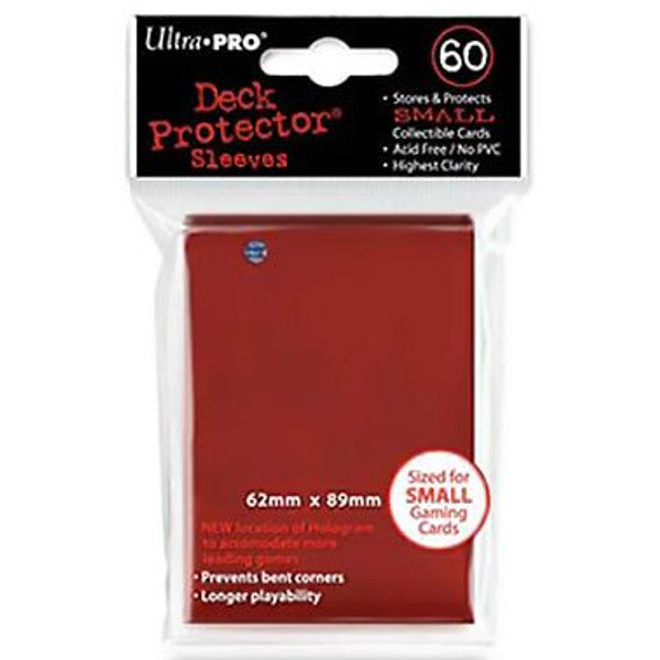 Ultra Pro Deck Protector Pro Gloss Small Solid Red 60