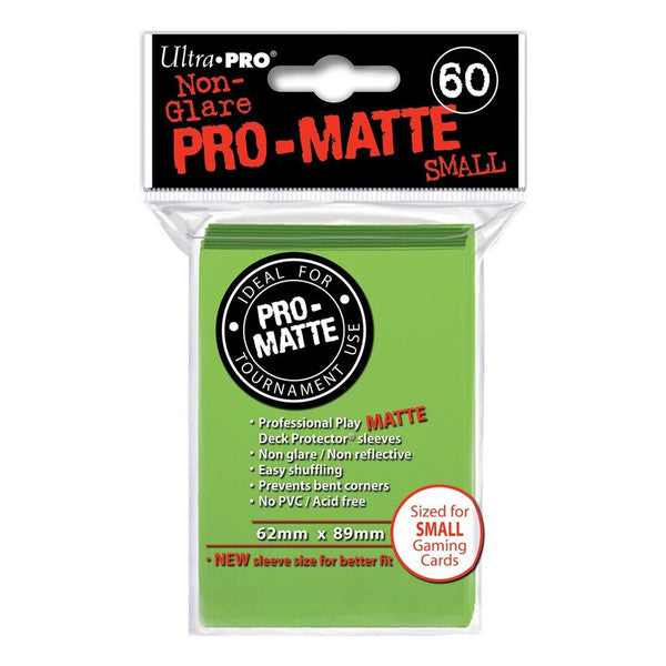 Ultra Pro Game Deck Protector Pro Matte Small Lime Green 60