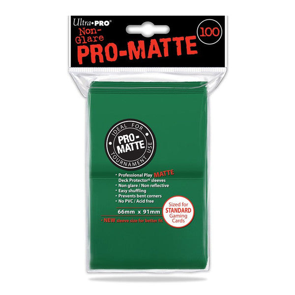 Ultra Pro Ct Deck Protector Pro Matte Green 100 Standard Main image