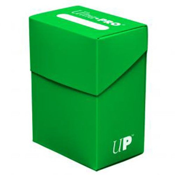 Ultra Pro Green Solid Lime Green Pro Deck Box Holds 80+ Cards Main image