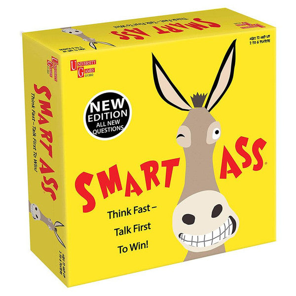 University Games Smart Ass Trivia Party Game Ages 12 Up