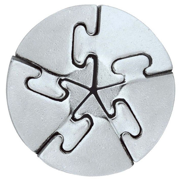 University Games Hanayama Spiral Metal Brainteaser Mensa Rated Level 5 Main image