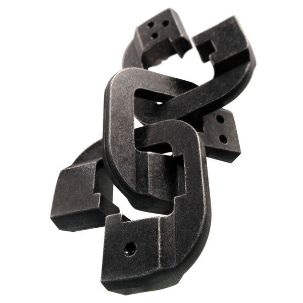 University Games Hanayama Chain Metal Brainteaser Mensa Rated Level 6 Main image
