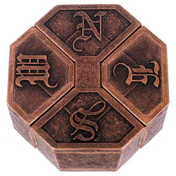 University Games Hanayama News Metal Brainteaser Mensa Rated Level 6 Main image