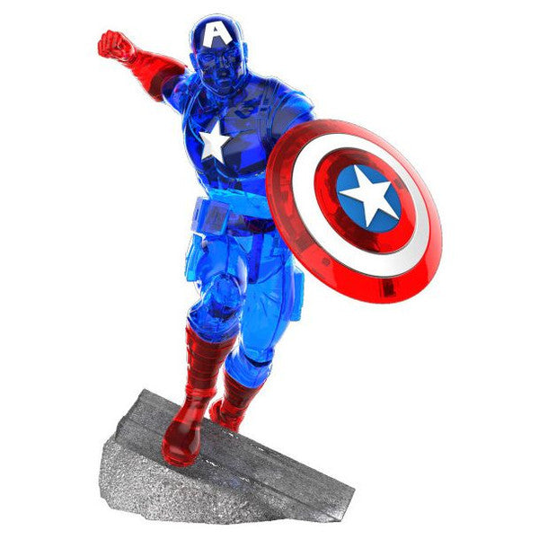 University Games 3D Crystal Puzzle Captain America Marvel Super Hero