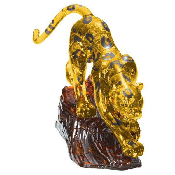 University Games 3D Crystal Puzzle Leopard Original Beautiful Display Main image