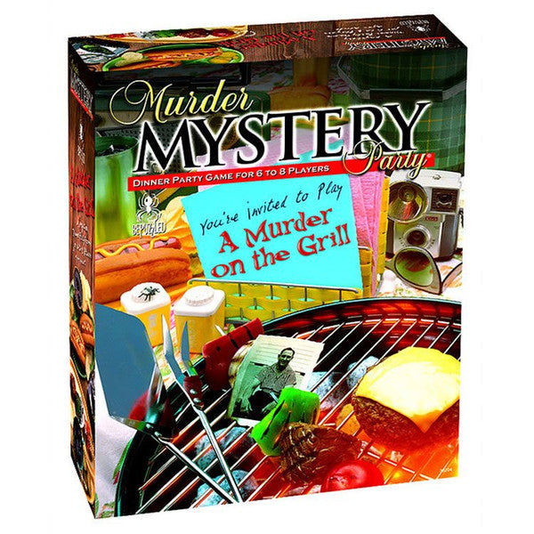 University Games A Murder on the Grill Mystery Party Game 18 Years