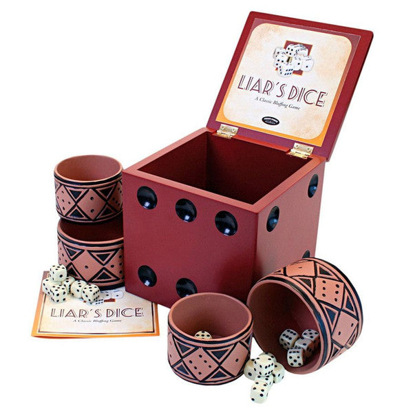Front Porch Classics | Liar'S Dice Game Set The Classic Bluffing For 2 To 4 Play