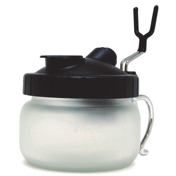Vallejo Cleaning Station Airbrush Holder Glass Jar Maintenance Tool Main image