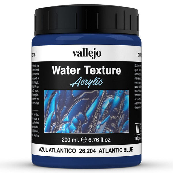 Vallejo De Water Atlantic Blue Diorama Fx Textures 200ml